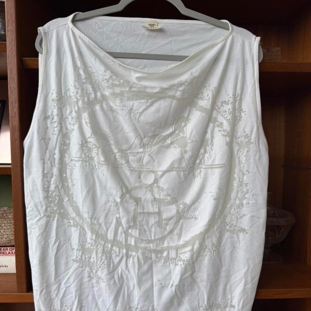 Hermes 2004 JPG Burnout logo Sleeveless top